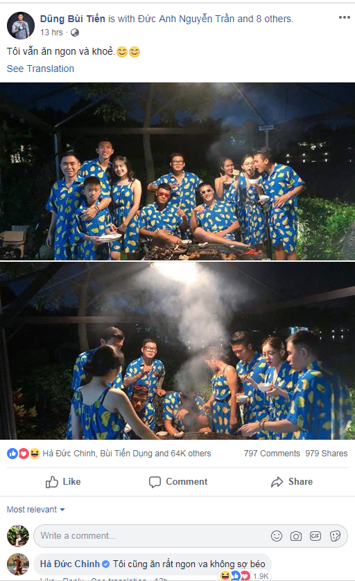 Tâm sự của Bùi Tiến dũng giữa cơn bão tin đồn hẹn hò.