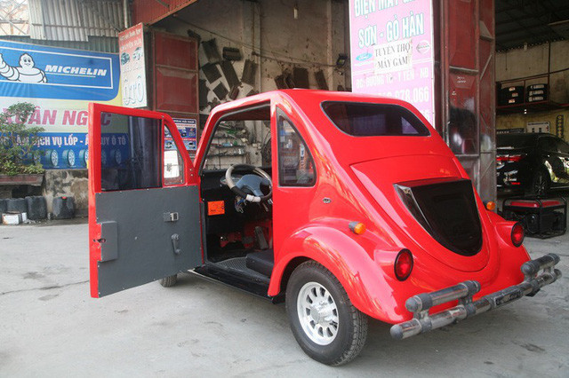 Xe có hoàn thiện hệ thống lái, vô lăng, giảm sóc.