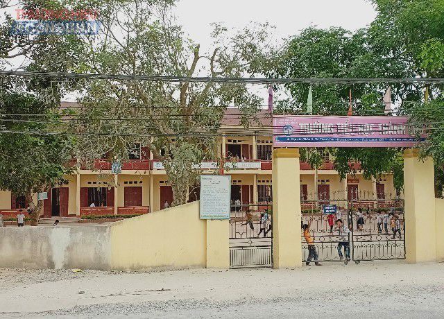 Trường Tiểu học Thành Lộc- nơi thầy giáo Thành giảng dạy.