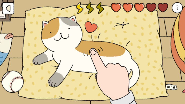 Khi bạn càng thực hiện tốt công việc chăm sóc cho mọi người trong nhà, bạn sẽ càng nhận được nhiều tim (love). (Ảnh: HyperBeard Games)