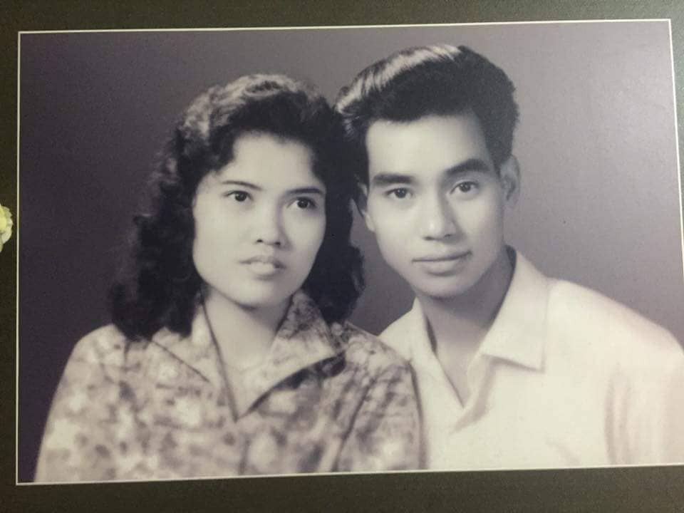 Bức ảnh của ông bà ngoại được H.M chia sẻ, quá đẹp đôi đúng không nào!