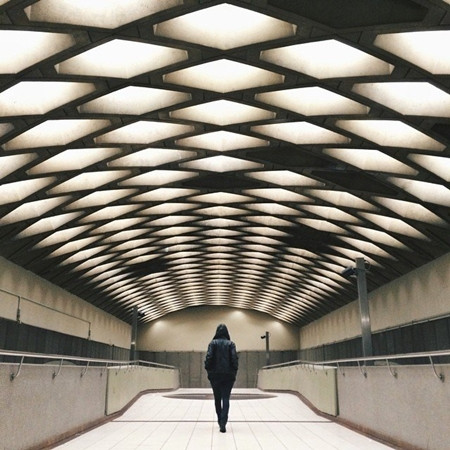 Sự đối xứng hoàn hảo trong ảnh của Pei Ketron.