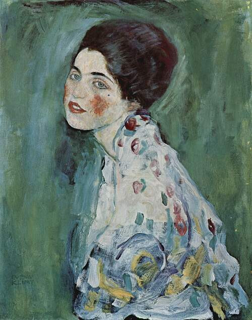Portrait of a Lady (Klimt). Ảnh: Wikipedia.