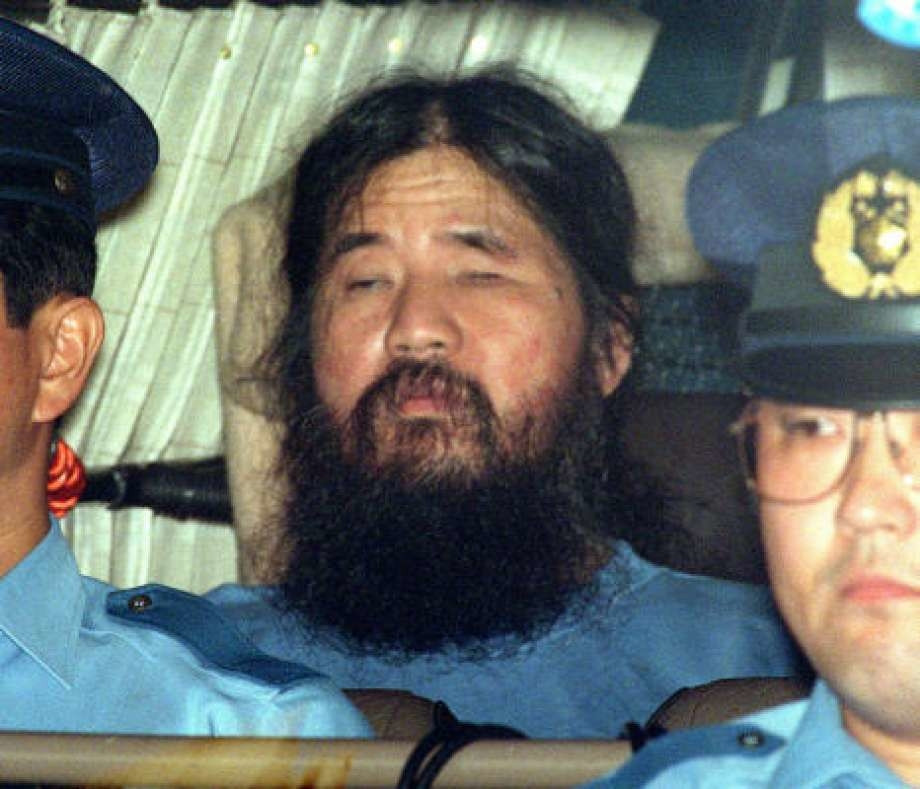 Chân dung kẻ cầm đầu vụ tấn công - Shoko Asahara.