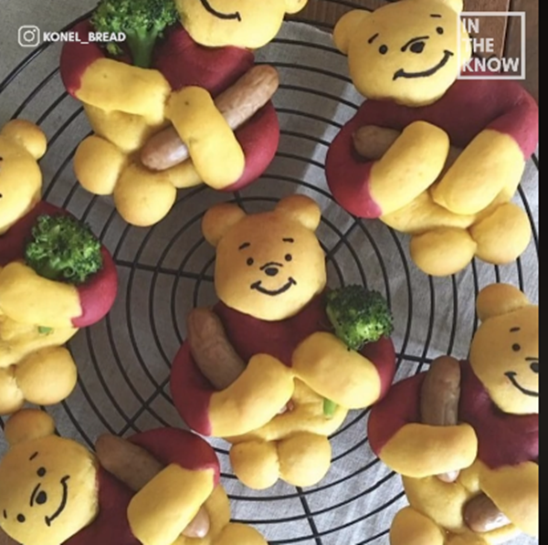 Vừa có gấu lại vừa ngon miệng, còn gì thích bằng.