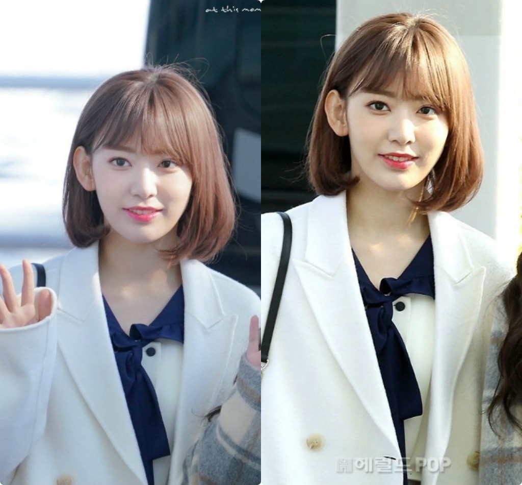 Sakura (IZONE) được gọi là "nữ thần hoa anh đào". Cô có ngoại hình xinh xắn trong trẻo, mang lại bầu không khí vui tươi cho người hâm mộ.