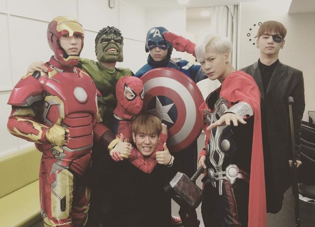 Các anti-fan hãy coi chừng, biệt đội Avengers có biệt danh GOT7 sẵn sàng chiến đấu rồi đấy.