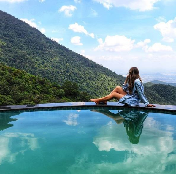 Phòng ở Tam Đảo khá rẻ và có view đẹp, thoáng mát với nhiều tiện nghi cho du khách lựa chọn. Ảnh: @kitty.210789