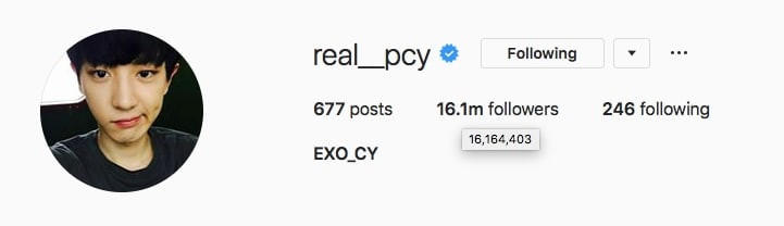 Sau tất cả, Chanyeol (EXO) đã sở hữu tài khoản Instagram nổi tiếng nhất tại Hàn Quốc ảnh 2