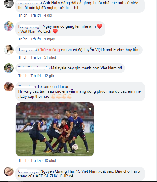 Bên cạnh những lời có cánh, các fan cũng không khỏi lo lắng Quang Hải gặp chấn thương do đội bạn "ép". Bên cạnh những lời có cánh, các fan cũng không khỏi lo lắng Quang Hải gặp chấn thương do đội bạn "ép".