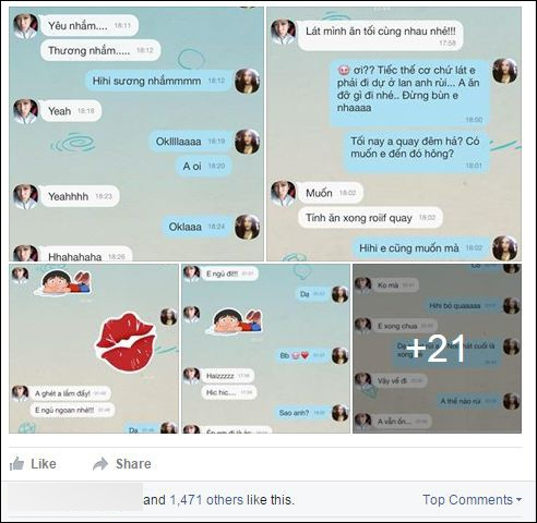  Những dòng tin nhắn của Trường Giang được Quế Vân tiết lộ.