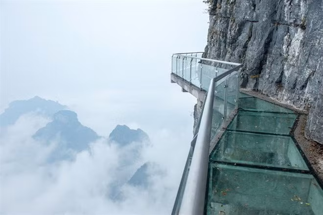 Nhiều người hi vọng về một chiếc cầu kính độc đáo, hoành tráng...