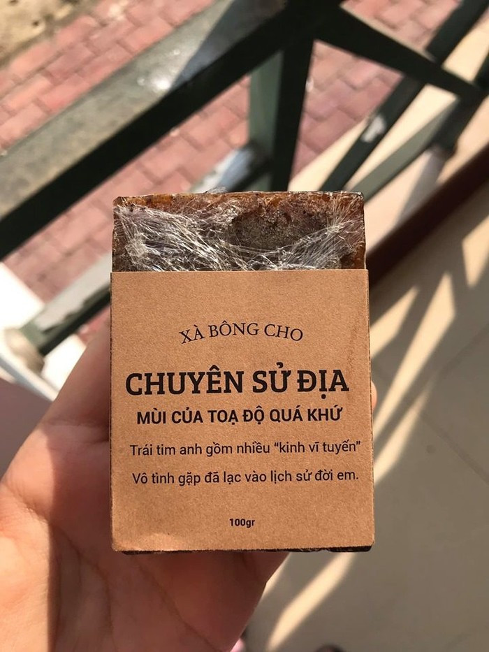 Mẫu xà bông dành cho chuyên Sử - Địa.