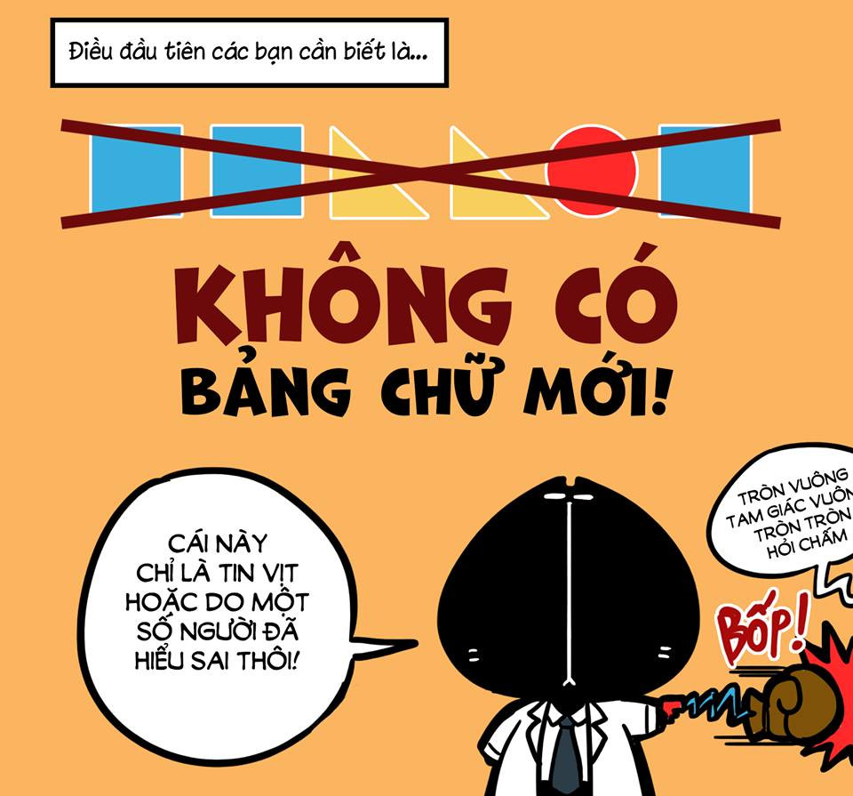 Giáo sư Mốc: Thực chất là không có bảng chữ mới chỉ có người hiểu sai mà thôi.