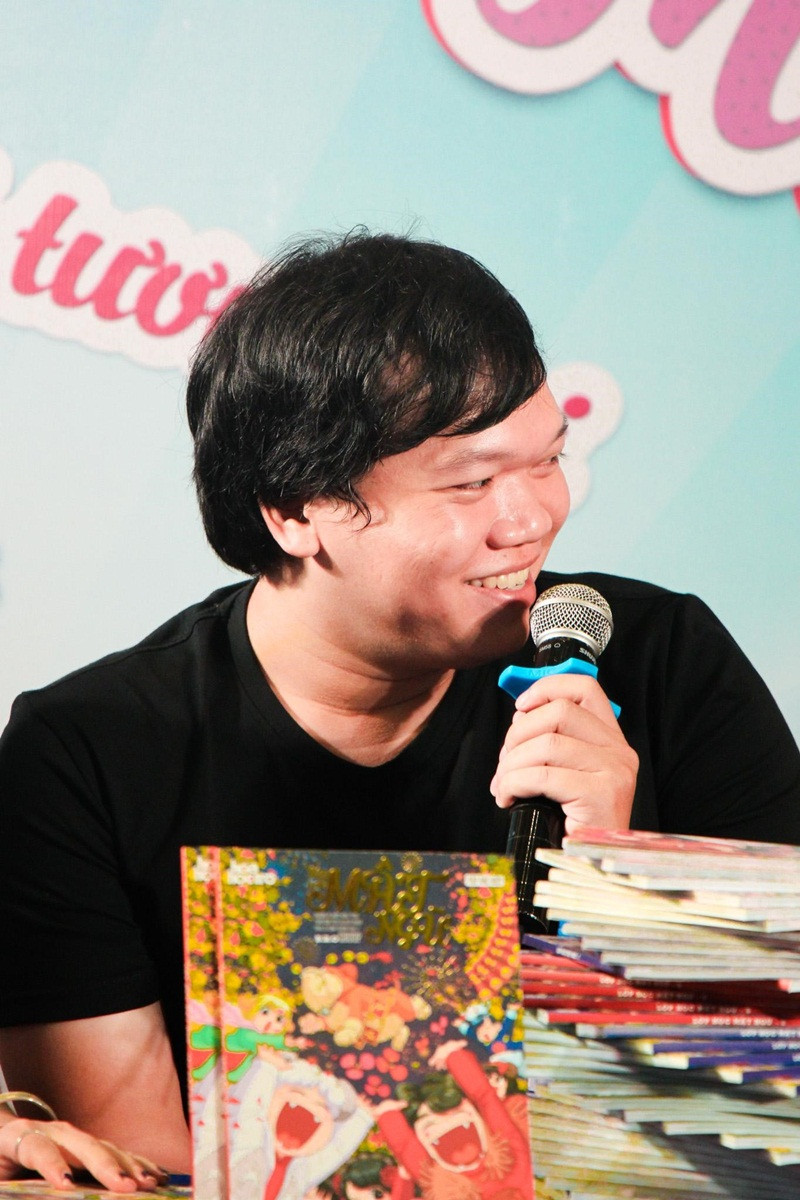 Anh Trung, họa sĩ vẽ màu cho “Lớp Học Mật Ngữ”