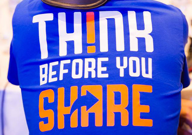 Chương trình Think Before You Share. Ảnh: CTCC.