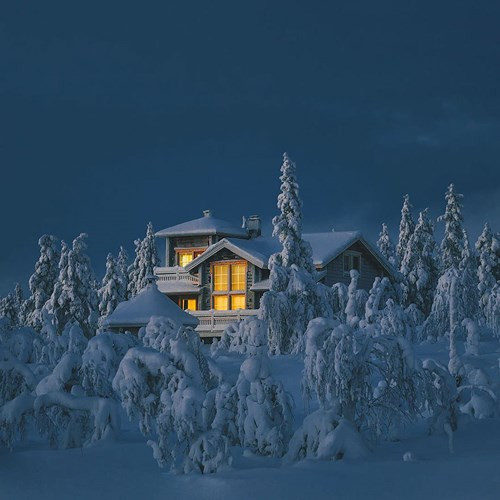 Được biết, Lapland chiếm 1/3 diện tích đất liền Phần Lan, bao quanh là Thụy Điển, Na Uy và Nga. Ảnh:GallowBoob/Bored Panda.