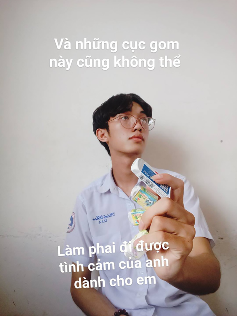 "Thả thính" tuổi teen đơn giản thế này nhưng không phải ai cũng nghĩ ra được.