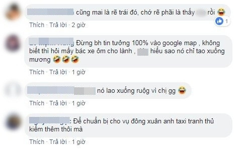 Cộng đồng mạng bình luận hài hước.