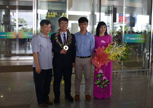 Gia đình là nguồn động viên lớn đối với Long.