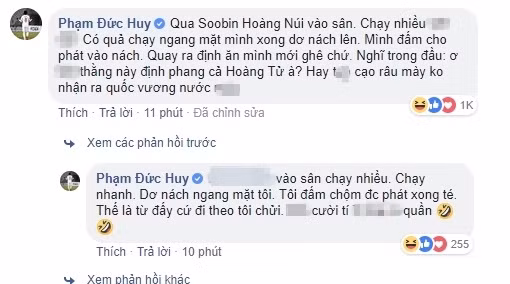 Câu chuyện không thể "mặn" hơn của Đức Huy.