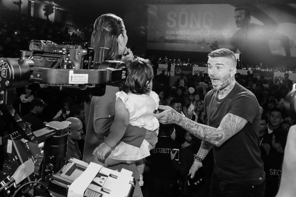 Anh nhiệt tình tham gia hàng loạt các hoạt động thú vị dành cho gia đình như thể thao, chăm sóc sức khỏe, nấu ăn, chương trình nghệ thuật.