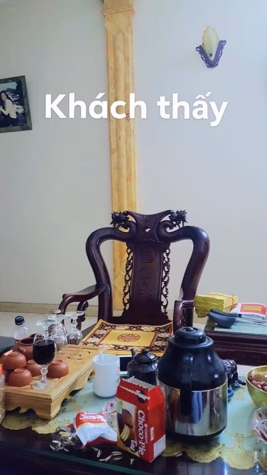 Hình ảnh được một nam sinh chia sẻ trên mạng xã hội. Ảnh: Group Trường Người Ta