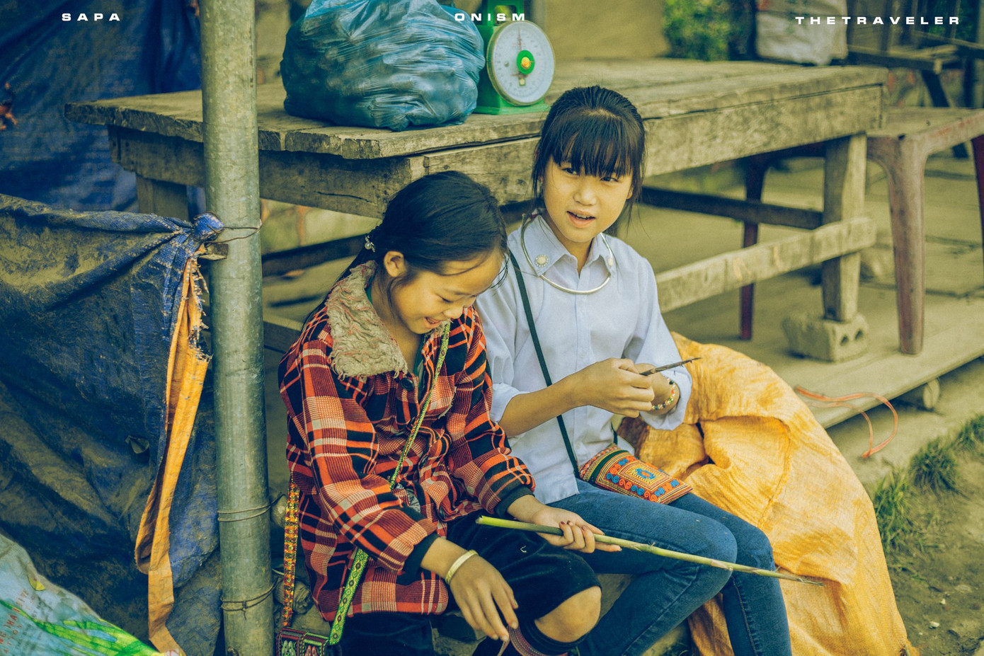 Những đứa trẻ hồn nhiên, xinh xắn tại SaPa.