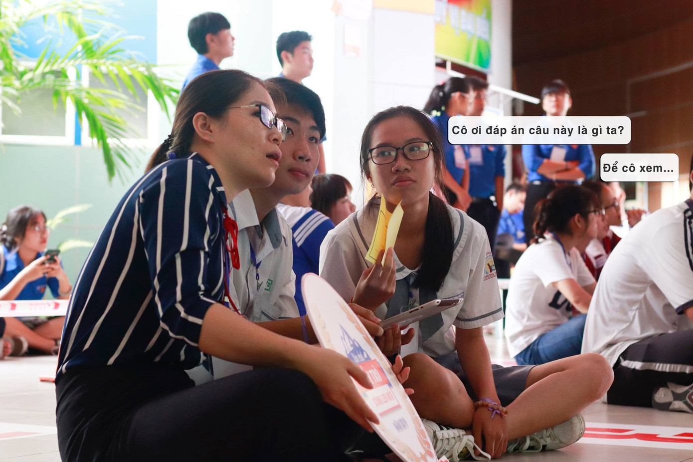 Hình ảnh tại vòng Sơ khảo của "Thầy trò leo núi".