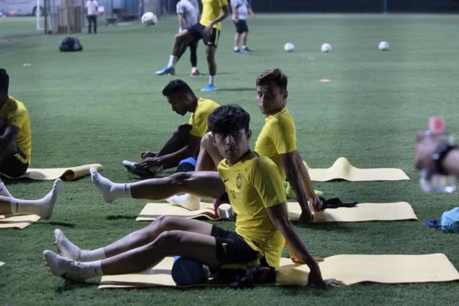 Syafiq Ahmad - tiền đạo sáng giá của Malaysia - người đã ghi tới 3 bàn ở trận thắng Sri Lanka 6-0. Ảnh: Đăng Huy.