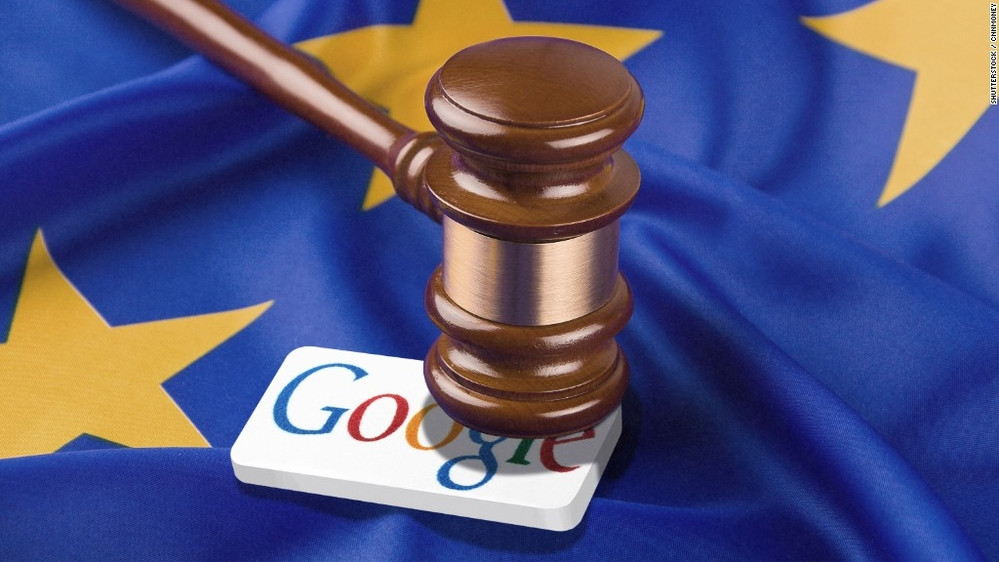 Google lại một lần nữa bị EU "sờ gáy". Google lại một lần nữa bị EU "sờ gáy".