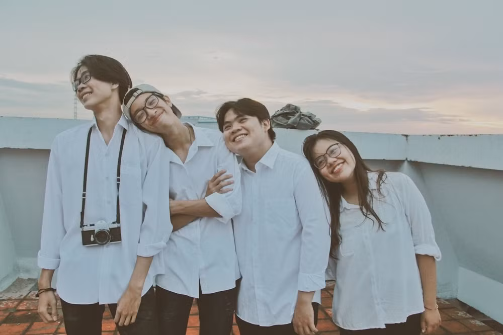 Bốn thành viên của W.O.N Team 