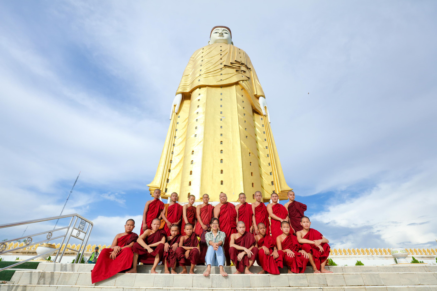 Cuộc sống của người dân không tách rời các nghi lễ phật giáo