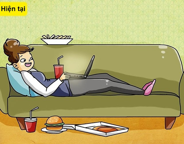 Sống không lành mạnh: Chúng ta thường lãng phí sức khỏe khi còn trẻ và duy trì những thói quen không tốt.