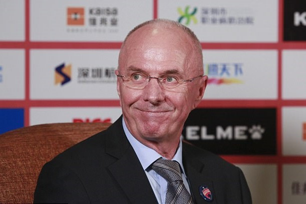 Ông Sven Goran Eriksson từng dẫn dắt nhiều đội bóng nổi tiếng trên thế giới