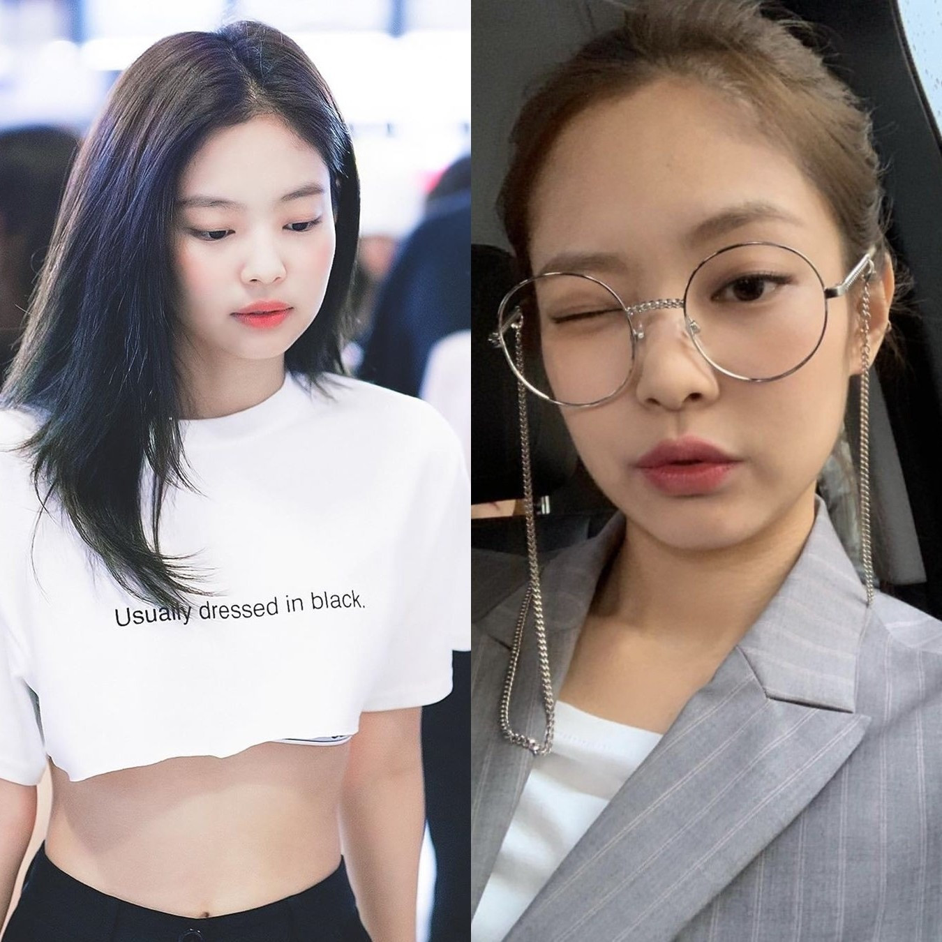 Những chiếc kính không tròng, gọng tròn là 