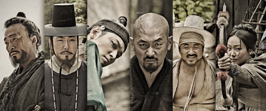 "Thử thách Thần Chết": Hóa ra nhân duyên của các vệ thần đã bắt đầu từ rất lâu ảnh 6 “KUNDO: Age of the Rampant” và tạo hình thú vị của hai vệ thần (thứ 2 và 3 từ phải qua).