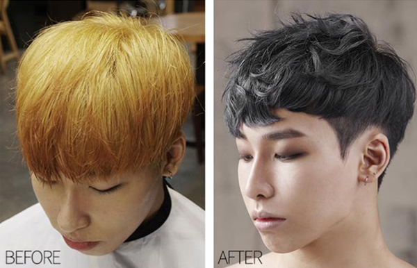 Màu tóc sáng giúp tăng sự nổi bật nhưng nếu nó không phù hợp với bạn thì lại trở thành một thảm họa như chơi đấy nhé!