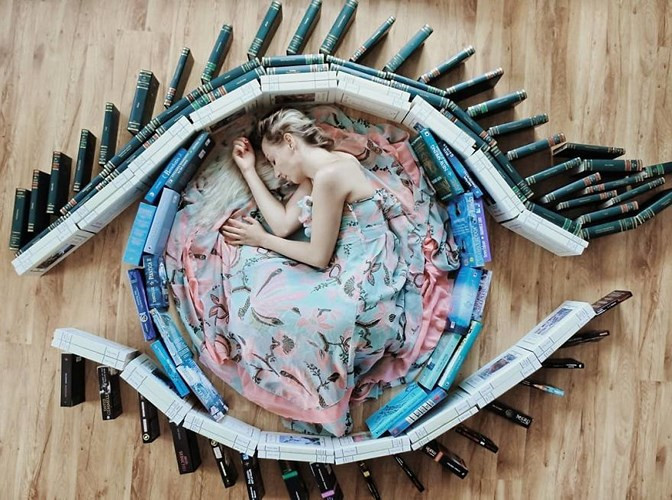 Tạo hình con mắt.