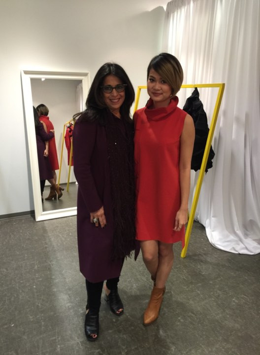 Yến cùng NTK của bà Michelle Obama.