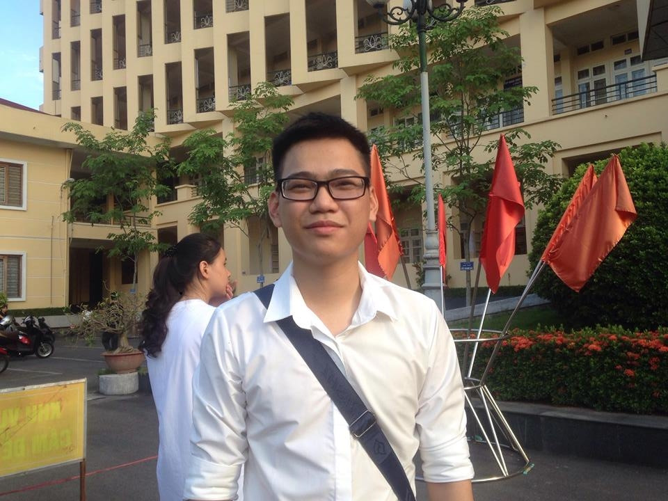 Đề thi năng khiếu vừa sức với Đạt vì không có nhiều câu hỏi lạ. (Ảnh: Thanh Nguyễn)