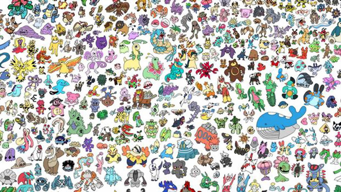 Bức vẽ Pokemon của Elena Fortune. ẢNH: CHỤP MÀN HÌNH INDEPENDENT.