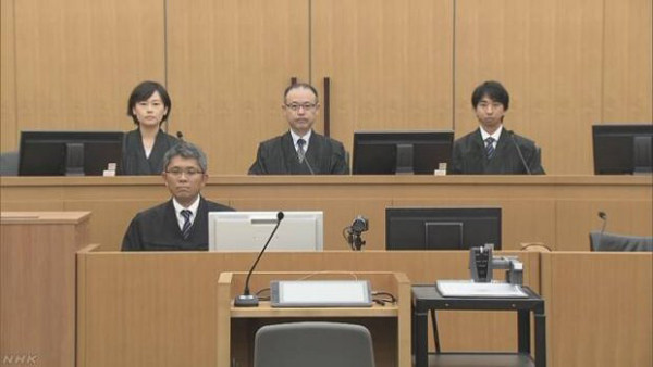 Tòa án quận Chiba hôm nay ra phán quyết chung thân đối với kẻ sát hại bé Nhật Linh. Ảnh: NHK