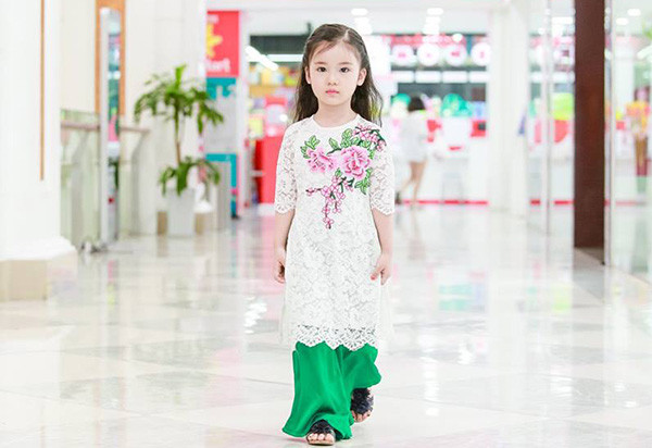 Vẻ đáng yêu của cô nhóc 5 tuổi người Việt vừa được phong "Công chúa châu Á" ảnh 8