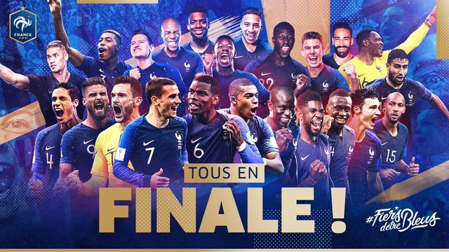 Pháp góp mặt ở trận chung kết World Cup lần 3 trong 20 năm.