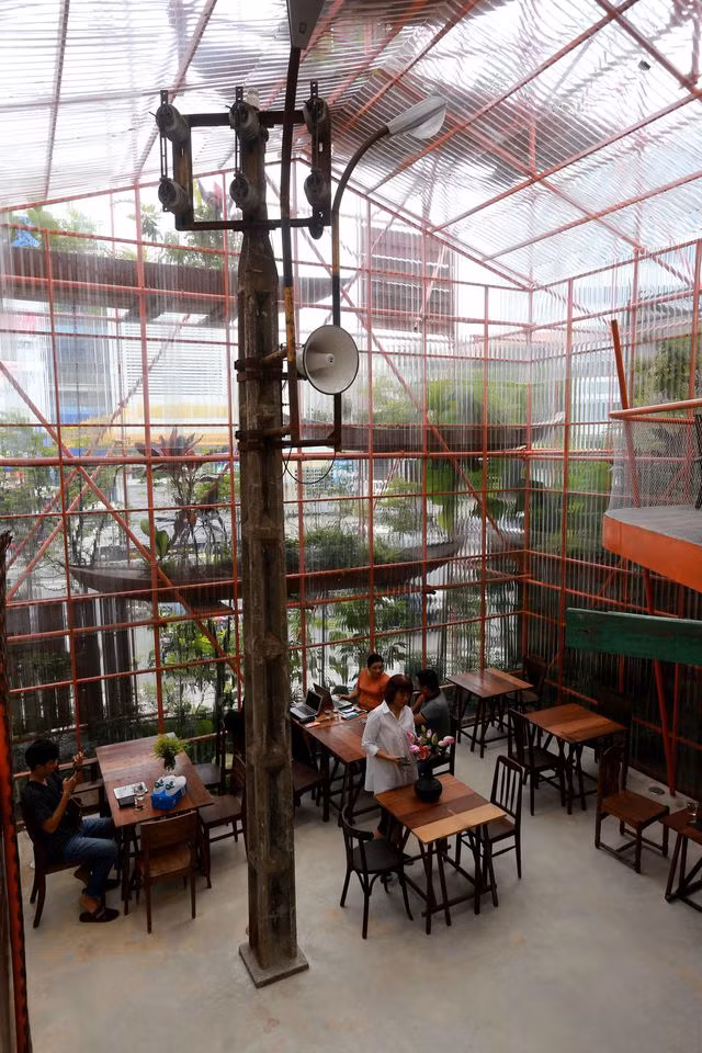 Điểm nhấn nổi bật bên trong quán