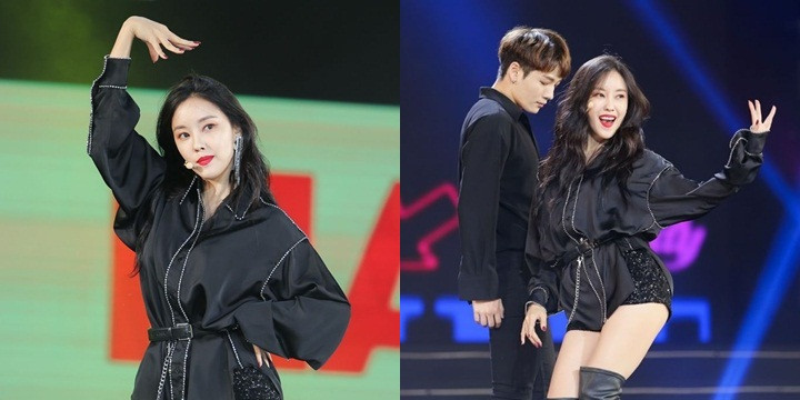 Hyomin với nhan sắc hút hồn cùng thần thái đỉnh cao đã mang đến phần trình diễn đã tai và đã mắt.