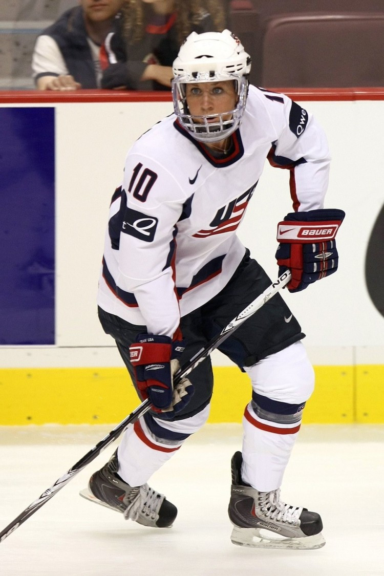 Thành viên đội tuyển Mỹ Meghan Duggan.