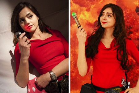 Khi cần thiết, Perova cũng dễ dàng trở nên ngọt ngào và nóng bỏng như nhân vật Clara Oswald trong phim “Doctor who”