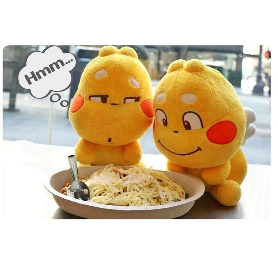 Gấu bông ong vàng đáng yêu chưa này.